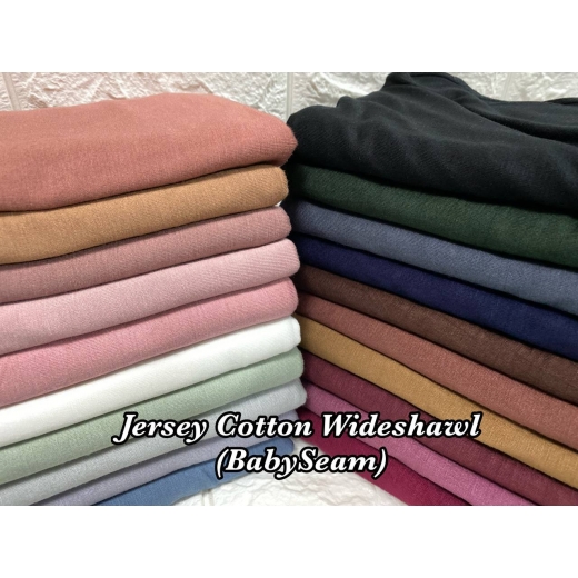 Wideshawl Cotton Jersey BabySeam